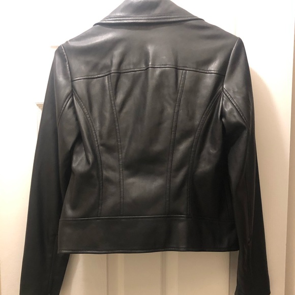 💖 NWOT Michael Kors leather jacket 💖 - Picture 3 of 3